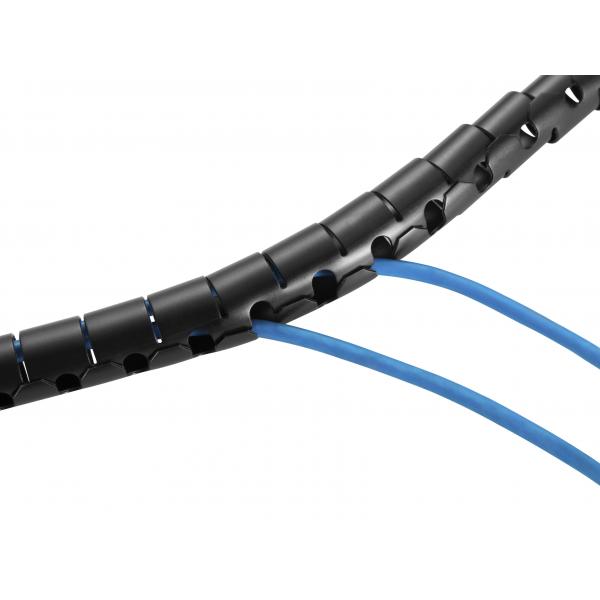 Equip 650868 organizer per cavi Scrivania Guaina intrecciata per cavi Nero