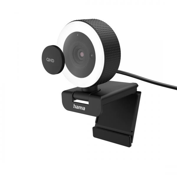 Hama C-850 Pro webcam 4 MP 2560 x 1440 Pixel USB 2.0 Nero
