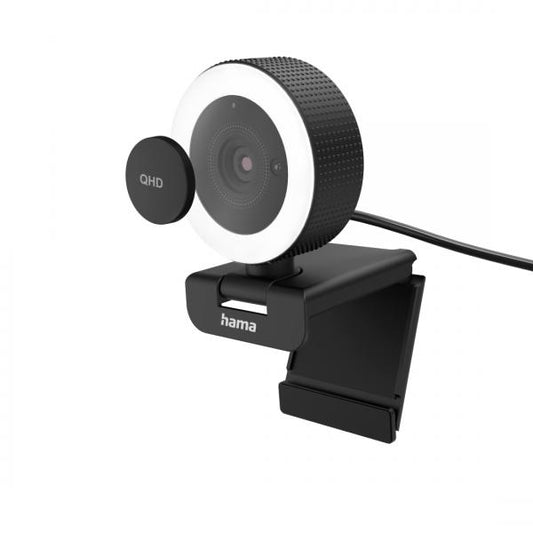 Hama C-850 Pro webcam 4 MP 2560 x 1440 Pixel USB 2.0 Nero