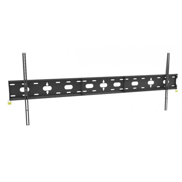 iiyama MD-WM15060 Supporti a parete per TV 2,67 m [105] Nero (MD-WM15060 UNIVERSAL WALL MOUNT - 1500X600 LOCABLE DESIGNED FOR TO)