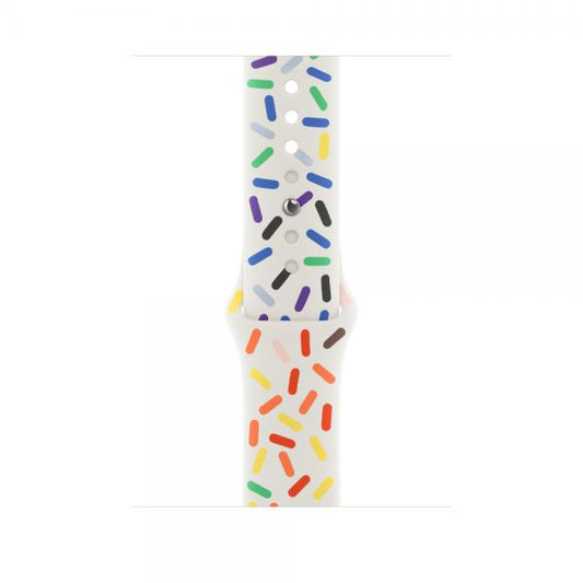 Apple MUQ43ZM/A accessorio indossabile intelligente Band Multicolore Fluoroelastomero