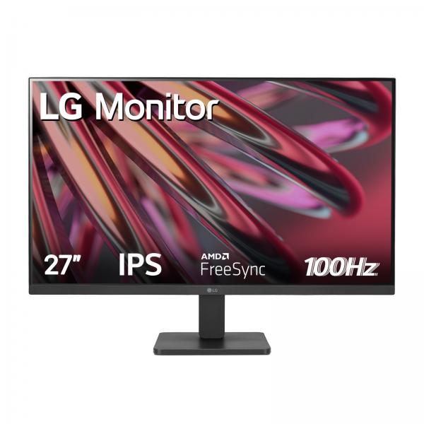 Monitor LG 27MR400-B.AEUQ - Display 27 pollici 16:9 IPS - 100 Hz - AMD FreeSync - 5ms GTG - 1920x1080 Full-HD - VGA (D-Sub), Hdmi - Vesa - Nero
