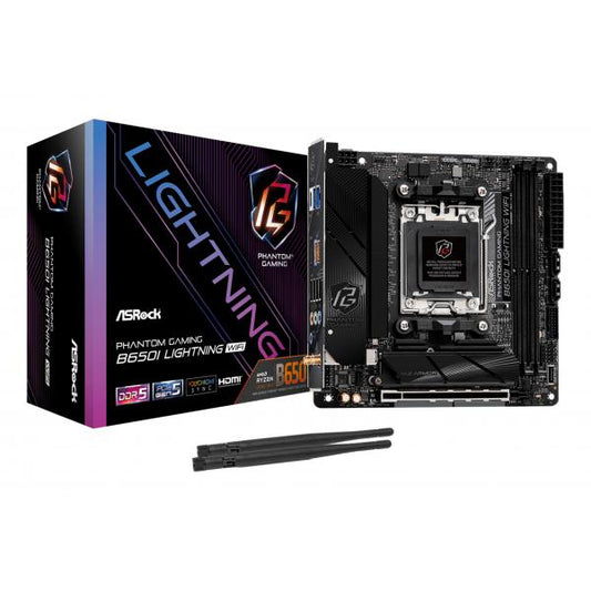 Asrock B650I Lightning WiFi AMD B650 Presa di corrente AM5 mini ITX