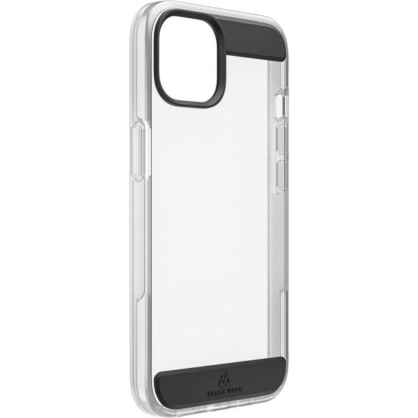 Black Rock Air Robust custodia per cellulare 15,4 cm (6.06") Cover Nero, Trasparente