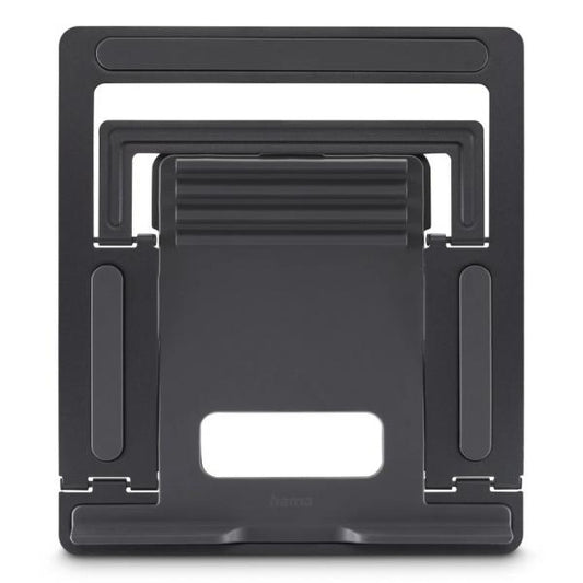 Hama Metal Supporto per computer portatile Grigio 39,6 cm (15.6")