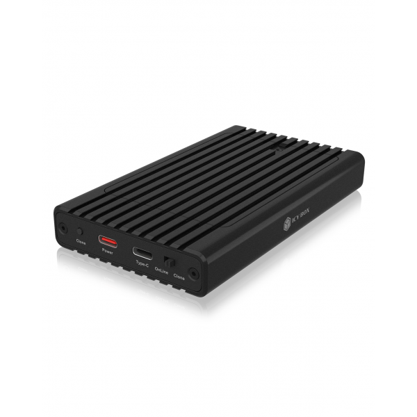 ICY BOX IB-2817MCL-C31 Box esterno SSD Nero M.2 Alimentazione USB