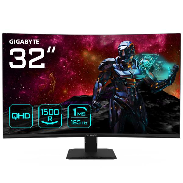 Gigabyte GS32QC Monitor PC 80 cm (31.5") 2560 x 1440 Pixel Quad HD LCD Nero