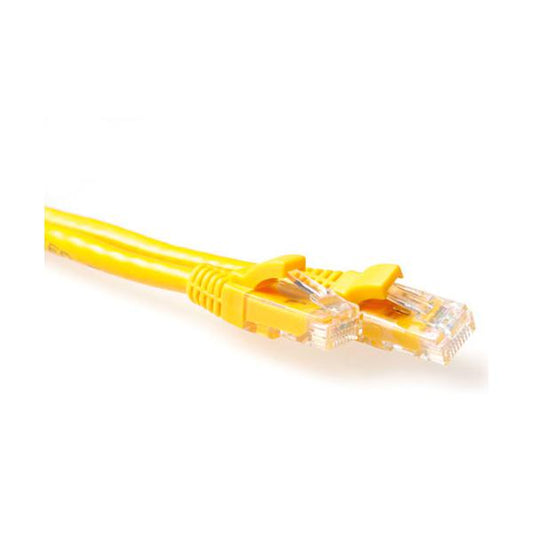 ACT CAT6A UTP 20m cavo di rete Giallo