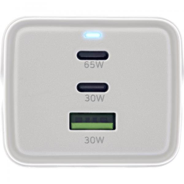 InLine Alimentatore USB, caricatore GaN, 2x USB-C, 1x USB-A, PD 3.0