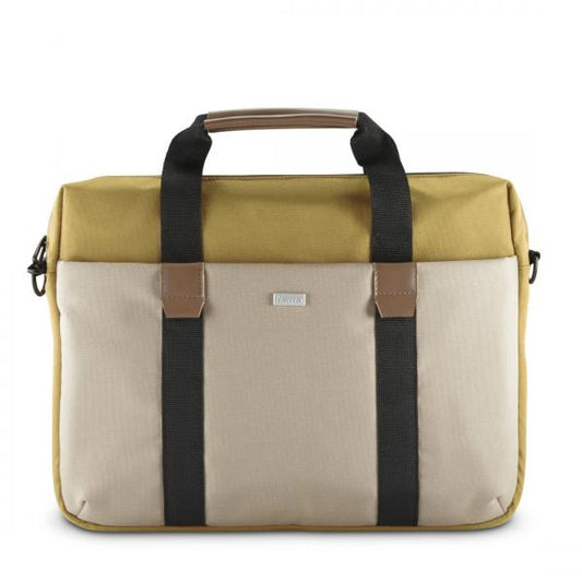 Hama Silvan 35,8 cm (14.1") Borsa con caricamento dall'alto Beige, Giallo