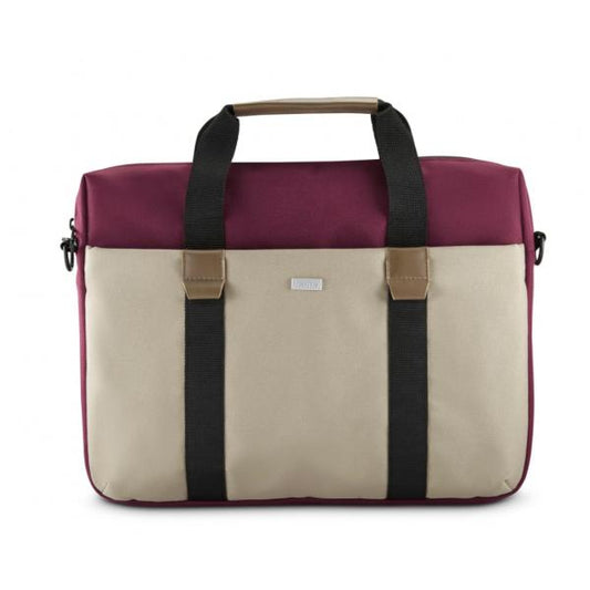 Hama 00222063 borsa per laptop 41,1 cm (16.2") Custodia trolley Beige, Rosso