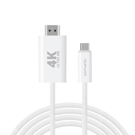 4smarts 540955 cavo HDMI 2 m USB C HDMI tipo A (Standard) Bianco