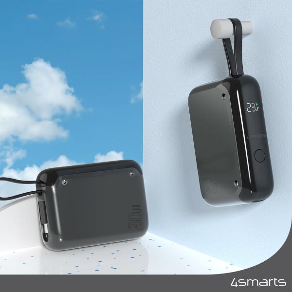 4smarts 540699 batteria portatile 10000 mAh Grigio