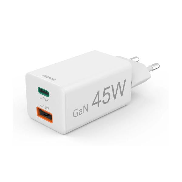 Hama 00201993 Caricabatterie per dispositivi mobili Telefono cellulare, Computer portatile, Smartphone, Tablet Bianco AC Ricarica rapida Interno