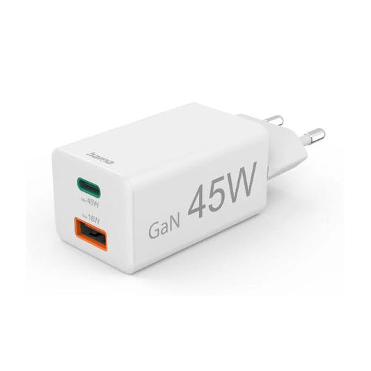 Hama 00201993 Caricabatterie per dispositivi mobili Telefono cellulare, Computer portatile, Smartphone, Tablet Bianco AC Ricarica rapida Interno