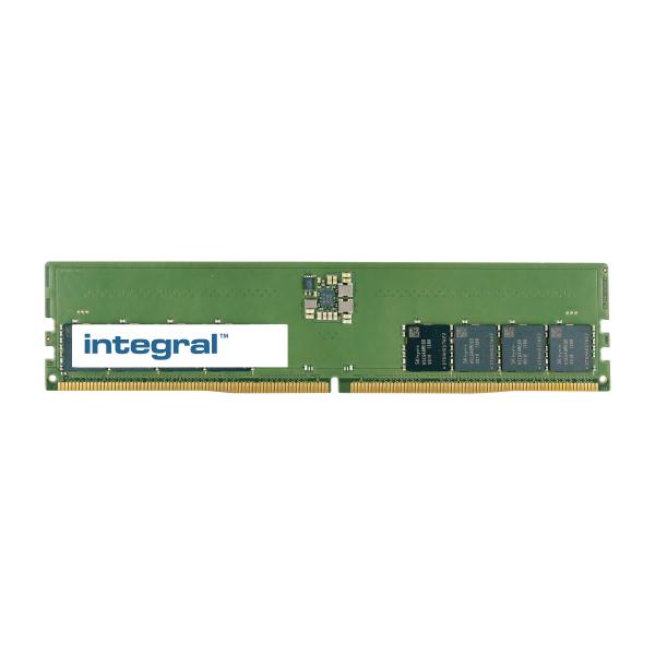 Integral M323R2GA3DB0-CWM-IN memoria 16 GB 1 x 16 GB DDR5 5600 MHz (16GB PC RAM MODULE DDR5 5600MTs PC5-44800 UNBUFFERED NON-ECC DIMM 1.1V 2GX8 CL46 INTEGRAL)