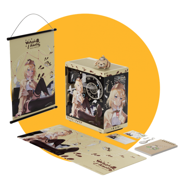 HYTE Watson Amelia Y40 Midi Tower Multicolore (HYTE WATSON AMELIA Y40 + DESK PAD BUNDLE)