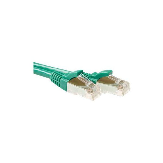 ACT CAT6A SSTP 10m cavo di rete Verde
