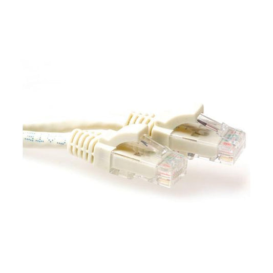 ACT CAT6A UTP cavo di rete Avorio 3 m U/UTP (UTP)