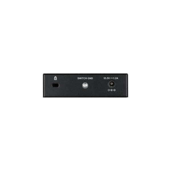 D-Link DGS-1005P/E switch di rete Non gestito L2 Gigabit Ethernet (10/100/1000) Supporto Power over Ethernet (PoE) Nero