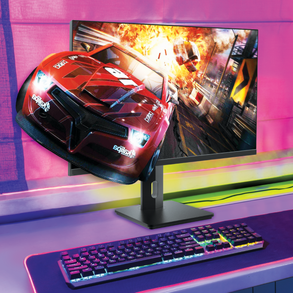 MONITOR ATLANTIS GAMING LED 27" WIDE A05-UX27IF-VHDM IPS 1920X1080 5MS 270CD/M 1.000:1 VESA MM PIVOT REG. H DP HDMI VGA BLACK