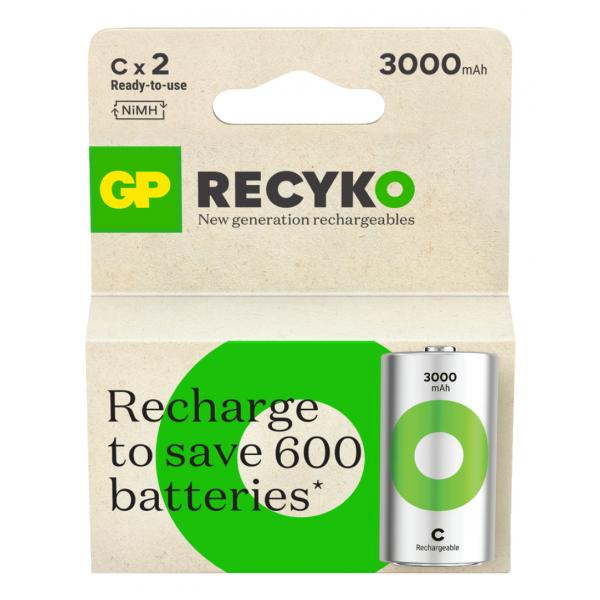 GP Batteries ReCyko Pro RECYKO C Batteria ricaricabile Nichel-Metallo Idruro (NiMH)