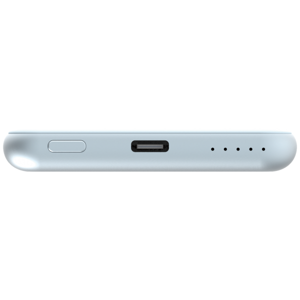 Verbatim Charge 'n' Go Polimeri di litio (LiPo) 5000 mAh Carica wireless Blu