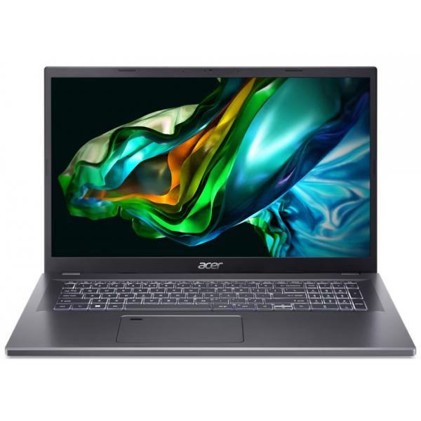 Acer Aspire 5 A517-58M-58ER Intel Core i5 i5-1335U Computer portatile 43,9 cm (17.3") Full HD 16 GB LPDDR5-SDRAM 1 TB SSD Wi-Fi 6E (802.11ax) Windows 11 Home Grigio