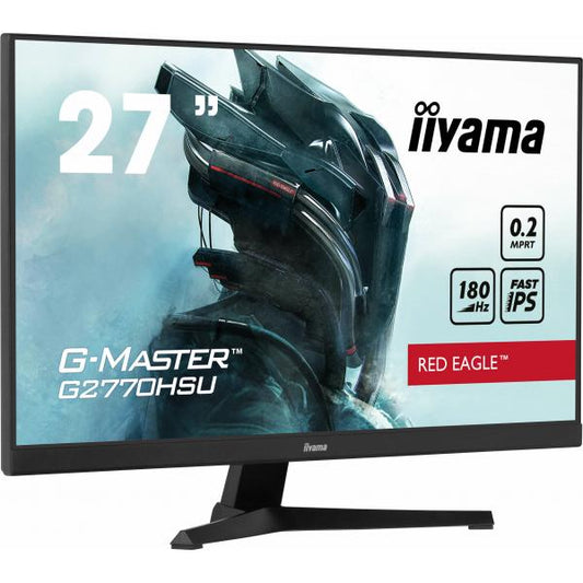 iiyama G-MASTER G2770HSU-B6 Monitor PC 68,6 cm [27] 1920 x 1080 Pixel Full HD LCD Nero (iiyama G-MASTER G2770HSU-B6 computer monitor 68.6 cm [27'] 1920 x 1080 pixels Full HD LCD Black)