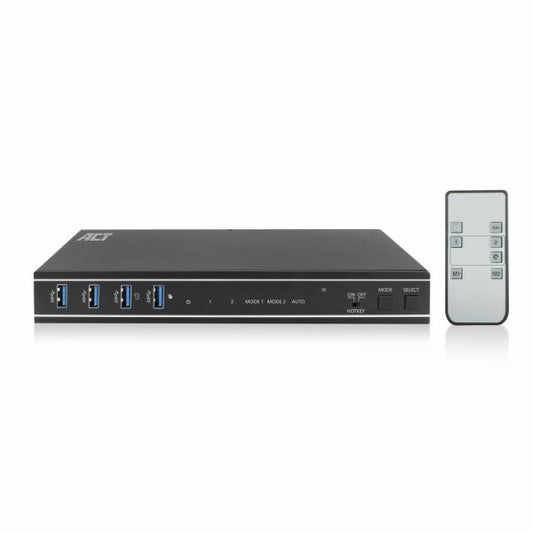 ACT AC7914 switch per keyboard-video-mouse (kvm) Nero