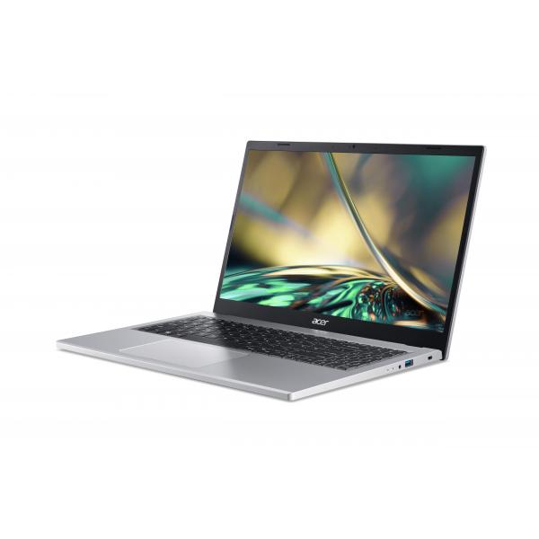 Acer Aspire 3 A315-24P-R1S9 AMD Ryzen 5 7520U Computer portatile 39,6 cm (15.6") Full HD 8 GB LPDDR5-SDRAM 512 GB SSD Wi-Fi 6 (802.11ax) Windows 11 Home Argento