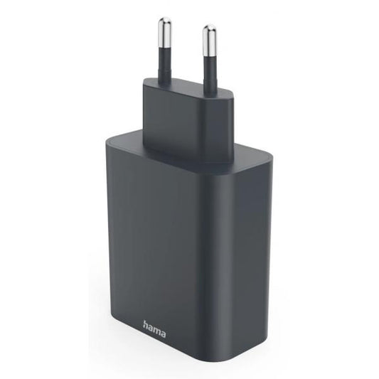 Hama 00086445 Caricabatterie per dispositivi mobili Smartphone, Tablet Grigio AC Ricarica rapida Interno