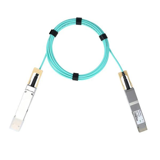 BlueOptics C-DQ8FNM003-H0-M-BO cavo InfiniBand e in fibra ottica 3 m QSFP-DD Colore acqua