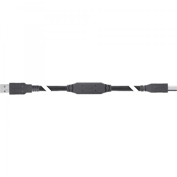 InLine Cavo attivo USB 2.0, da spina USB-A a spina USB-B, 10m