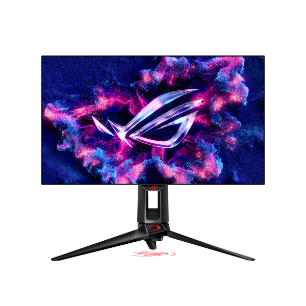 ASUS ROG Swift OLED PG27AQDP Monitor PC 67,3 cm [26.5] 2560 x 1440 Pixel Quad HD Nero (ASUS 26.5 WOLED MON ROG SWIFT PG27AQDP)