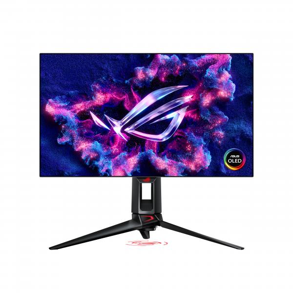 ASUS ROG Swift OLED PG27AQDP Monitor PC 67,3 cm [26.5] 2560 x 1440 Pixel Quad HD Nero (ASUS 26.5 WOLED MON ROG SWIFT PG27AQDP)