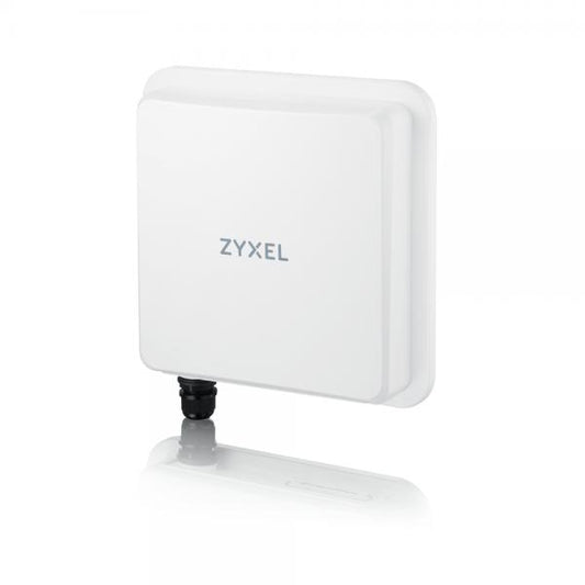 Zyxel Nebula FWA710 router wireless Multi-Gigabit Ethernet Dual-band (2.4 GHz/5 GHz) 5G Bianco