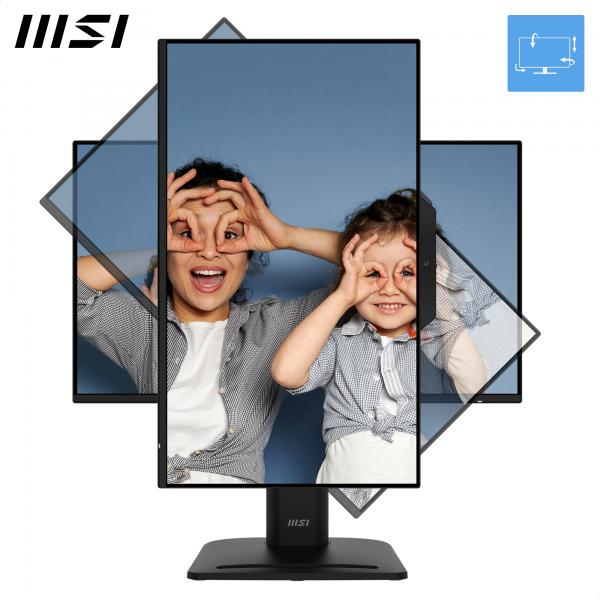 MSI MONITOR 23,8 LED IPS 16:9 FHD 120Hz 300 CDM, PIVOT, VGA/DP/HDMI, MULTIMEDIALE