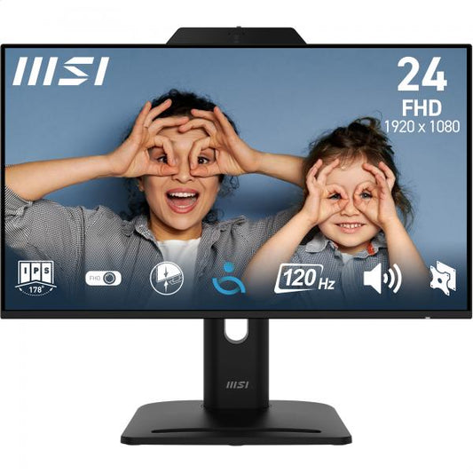 MSI MONITOR 23,8 LED IPS 16:9 FHD 120Hz 300 CDM, PIVOT, VGA/DP/HDMI, MULTIMEDIALE