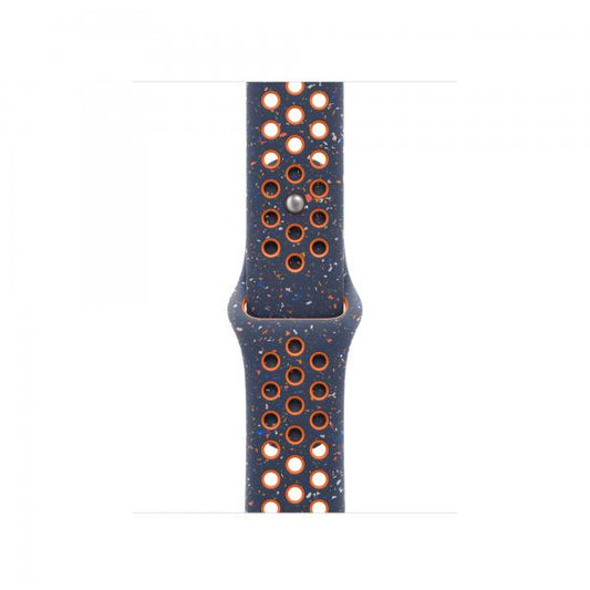 Apple MYJX3ZM/A accessorio indossabile intelligente Band Blu, Arancione Fluoroelastomero