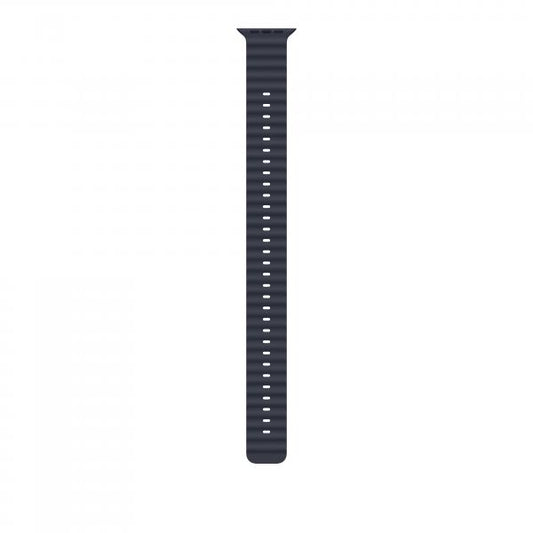 Apple MYPC3ZM/A accessorio indossabile intelligente Band Blu marino Fluoroelastomero, Titanio