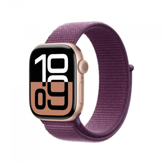 Apple Watch Series 10 OLED 42 mm Digitale 374 x 446 Pixel Touch screen 4G Rose Gold Wi-Fi GPS (satellitare)