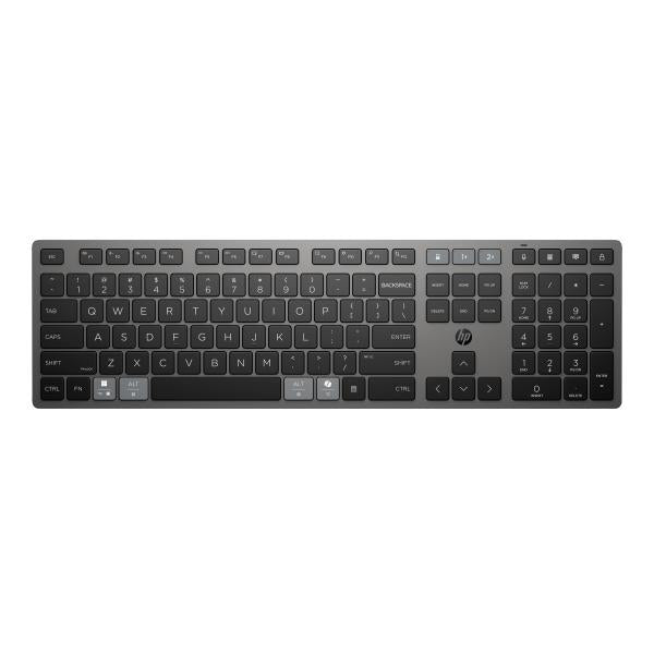 HP 725 Multi-Device Rchrgbl WL KBD EMEA- tastiera