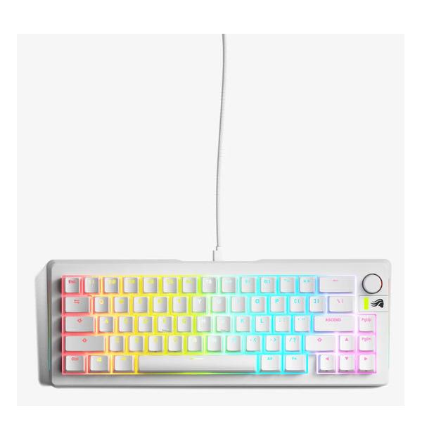 Glorious Gaming GMMK 3 Prebuilt tastiera USB QWERTY Inglese US Bianco