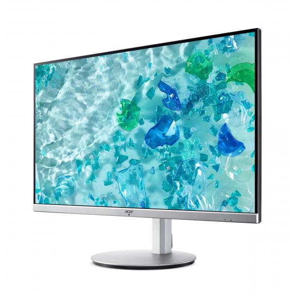 Acer CB322QU E Monitor PC 80 cm [31.5] 2560 x 1440 Pixel Wide Quad HD Argento (Acer Vero CB322QU Esmiiprx sk?rm)