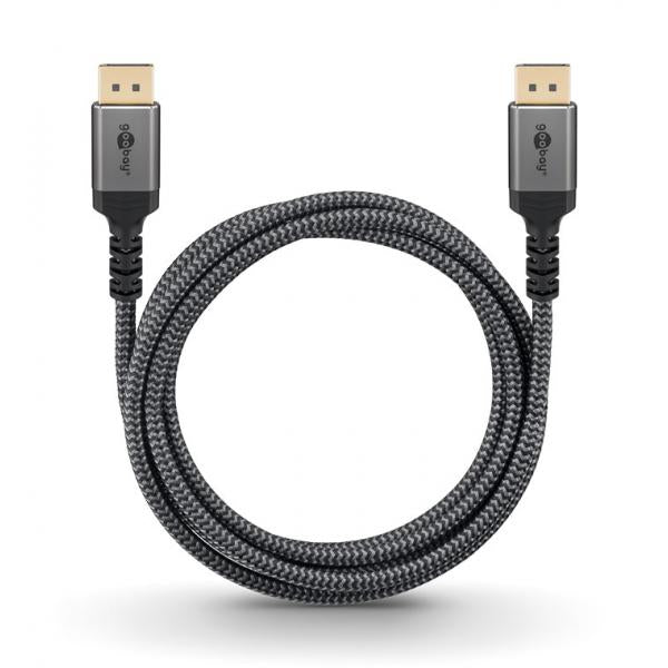 Goobay 75684 cavo DisplayPort 1 m Nero (DisplayPort Cable, 1 m)