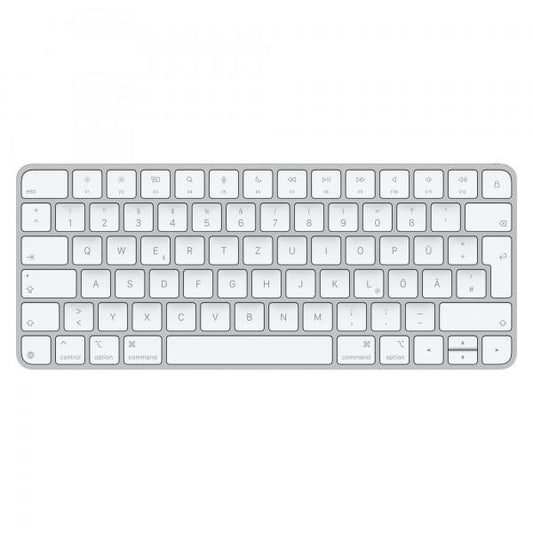 Apple Magic tastiera Universale USB + Bluetooth QWERTZ Tedesco Bianco