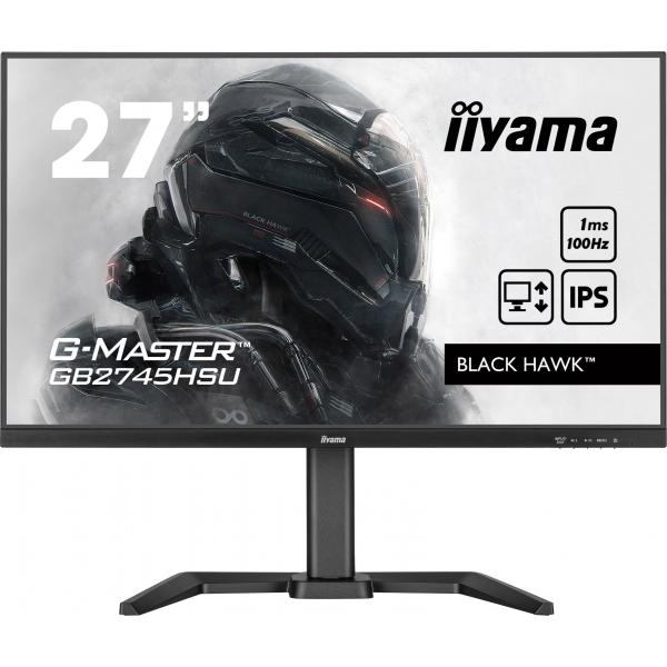 iiyama G-MASTER GB2745HSU-B2 LED display 68,6 cm [27] 1920 x 1080 Pixel Full HD Nero (iiyama G-MASTER GB2745HSU-B2 LED display 68.6 cm [27'] 1920 x 1080 pixels Full HD Black)