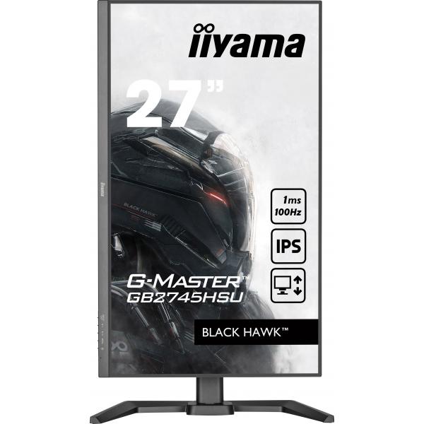 iiyama G-MASTER GB2745HSU-B2 LED display 68,6 cm [27] 1920 x 1080 Pixel Full HD Nero (iiyama G-MASTER GB2745HSU-B2 LED display 68.6 cm [27'] 1920 x 1080 pixels Full HD Black)
