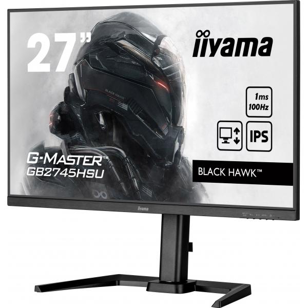 iiyama G-MASTER GB2745HSU-B2 LED display 68,6 cm [27] 1920 x 1080 Pixel Full HD Nero (iiyama G-MASTER GB2745HSU-B2 LED display 68.6 cm [27'] 1920 x 1080 pixels Full HD Black)